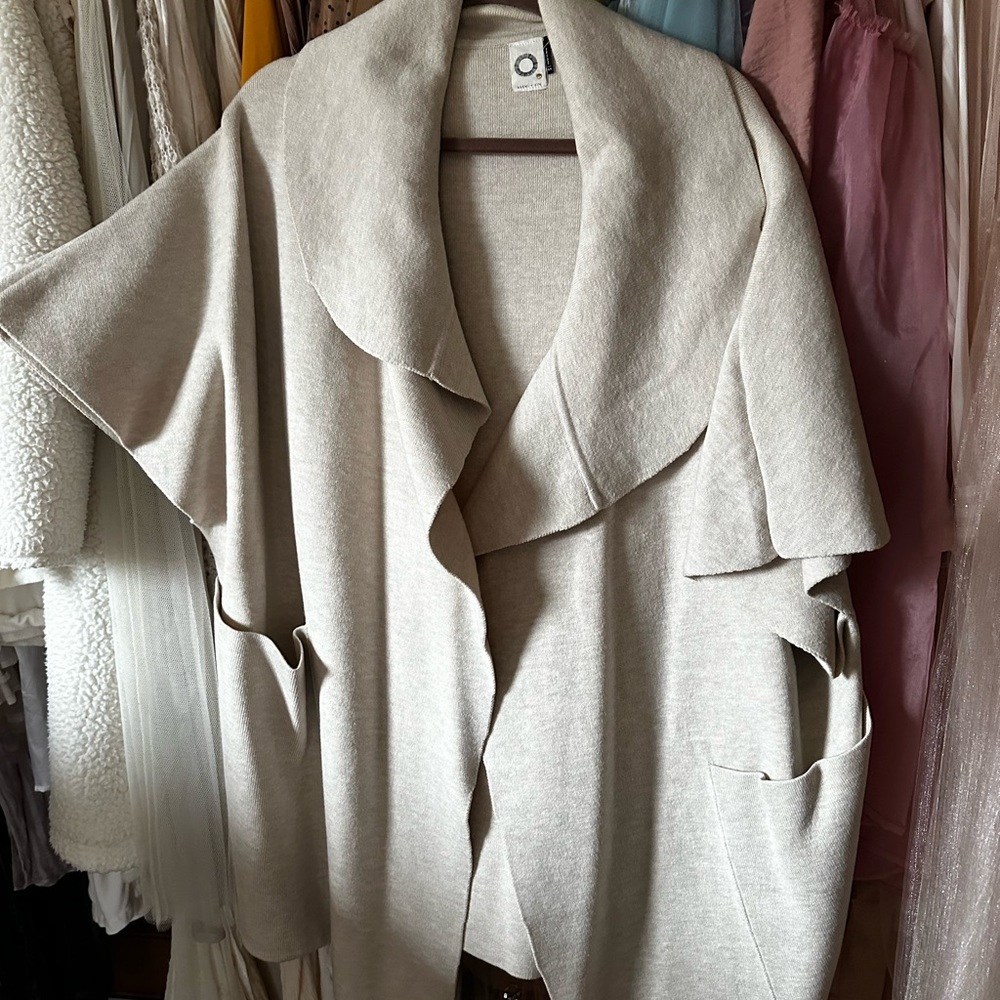 Anthropologie Emory Cream Wrap